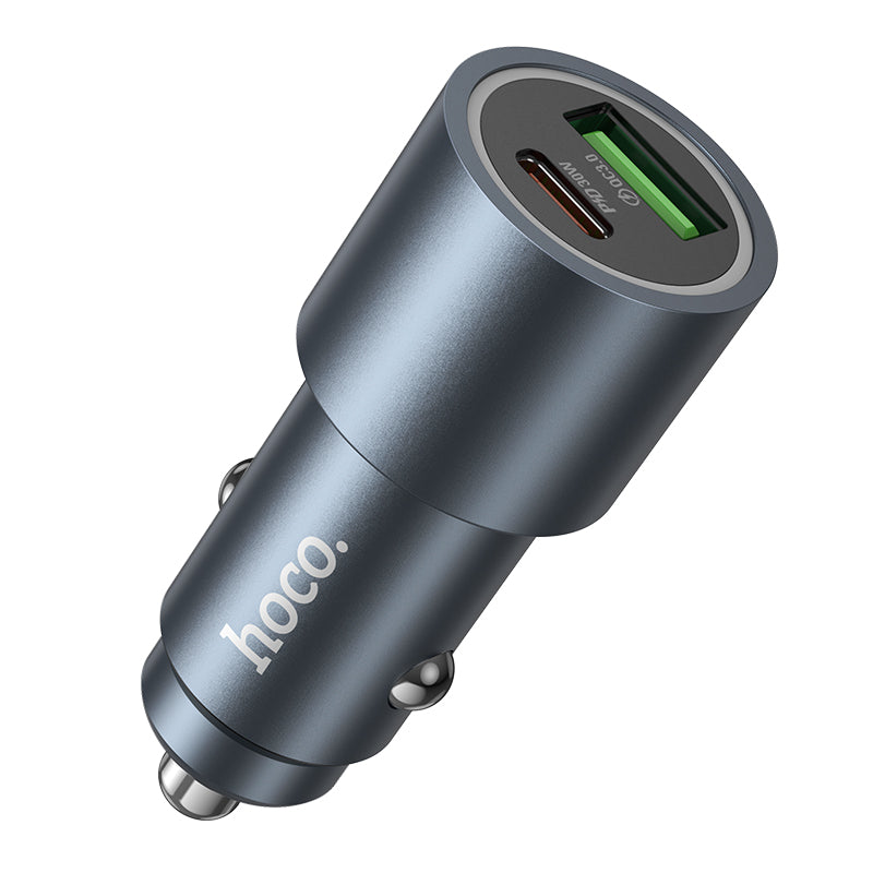 HOCO Z60 48W Dual Port Car Charger PD30W