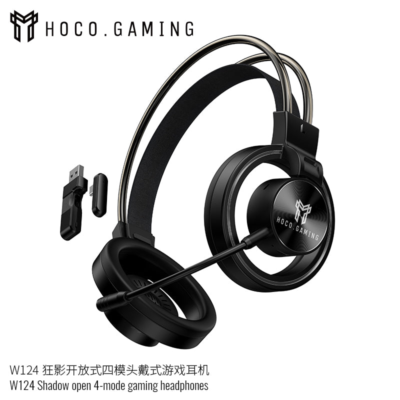 W124 Shadow open 4-mode gaming headphones