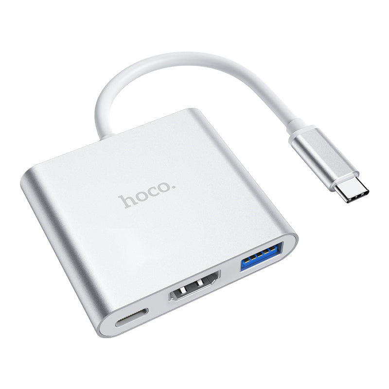 HOCO HB14 Type-C to USB3.0+HDTV+PD Converter/Adapter/Hub