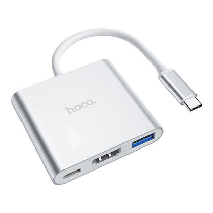 HOCO HB14 Type-C to USB3.0+HDTV+PD Converter/Adapter/Hub