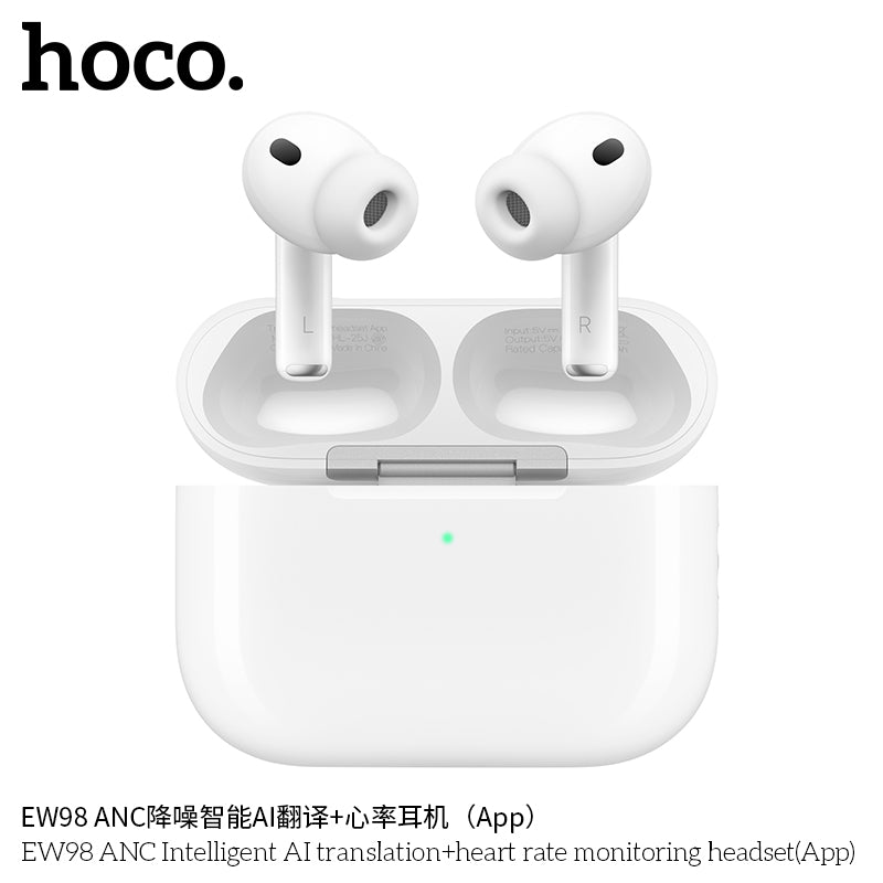 EW98 ANC Intelligent AI translation+heart rate monitoring headset
