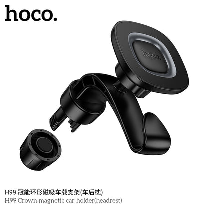 H99 Crown magnetic car holder(headrest)