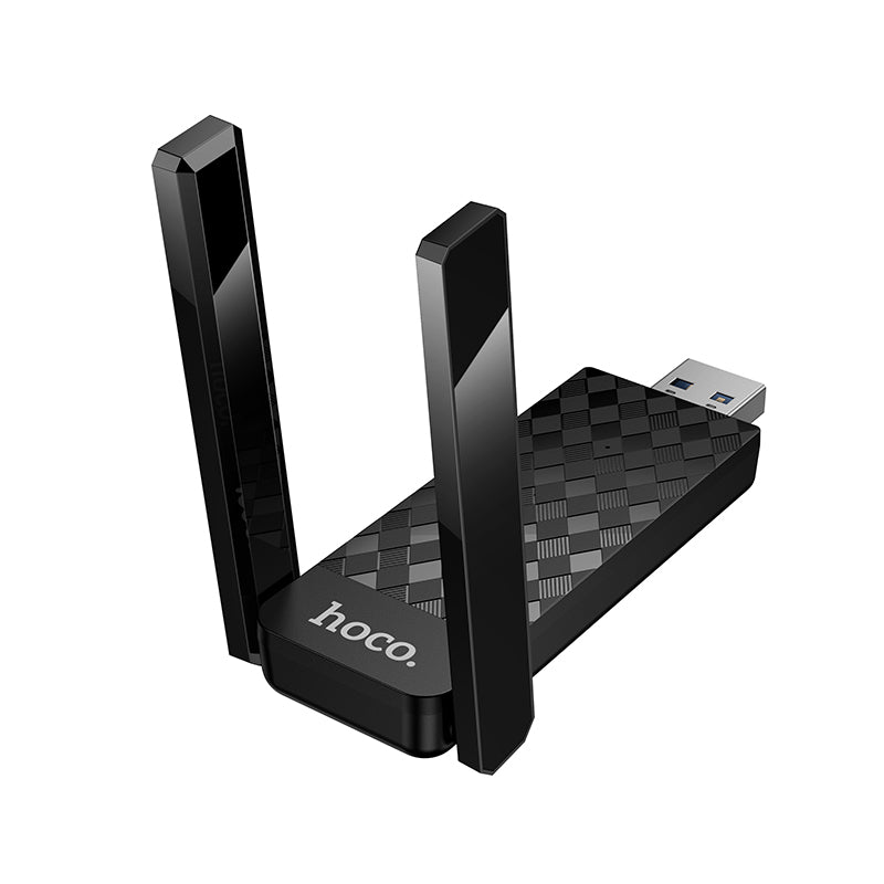 HOCO HI34 WiFi6 USB External Dual Antenna Wireless Network Card