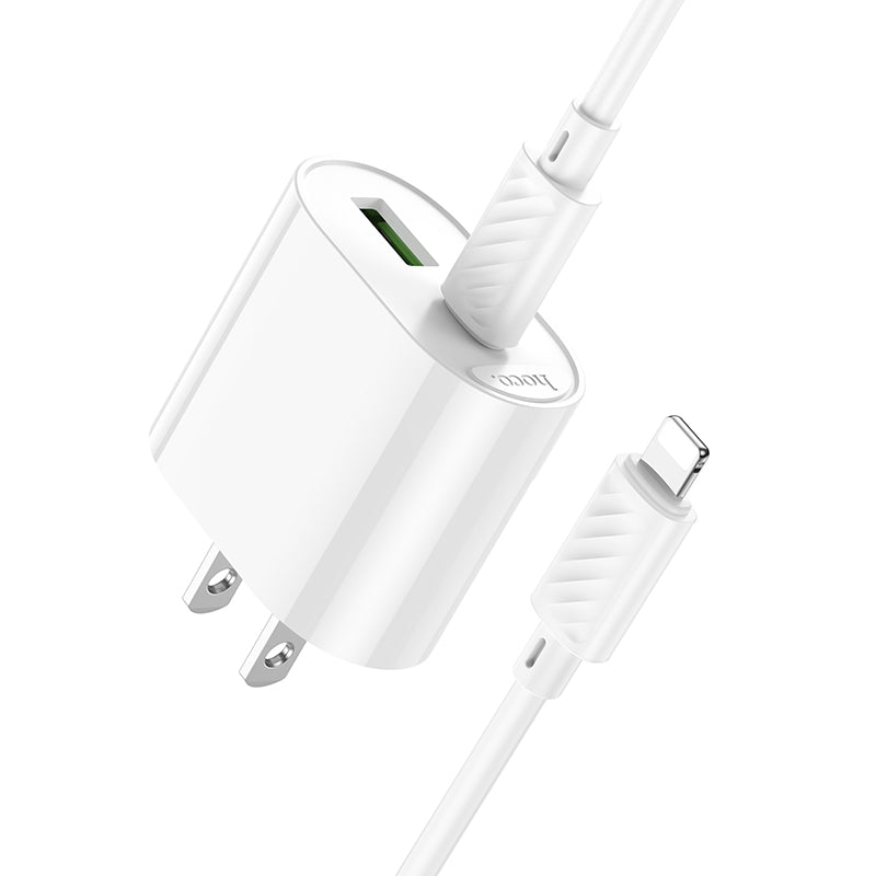 HOCO C109 PD20W + QC3.0 Dual-port Charger (US) Set