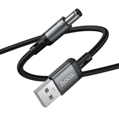 HOCO X129 DC5.5 Charging Cable (Type-C 12V or USB-A 5V)