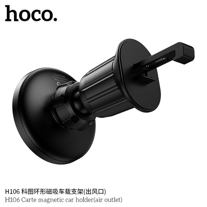 H106 Carte magnetic car holder(air outlet)
