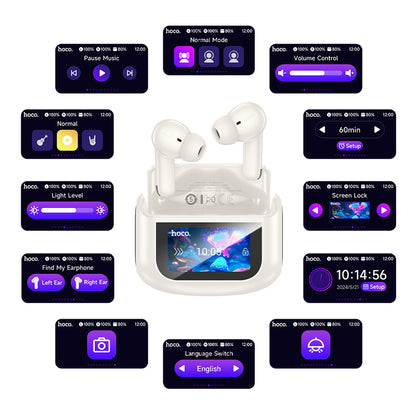 HOCO EQ21 TWS with ANC + ENC + Touch Screen