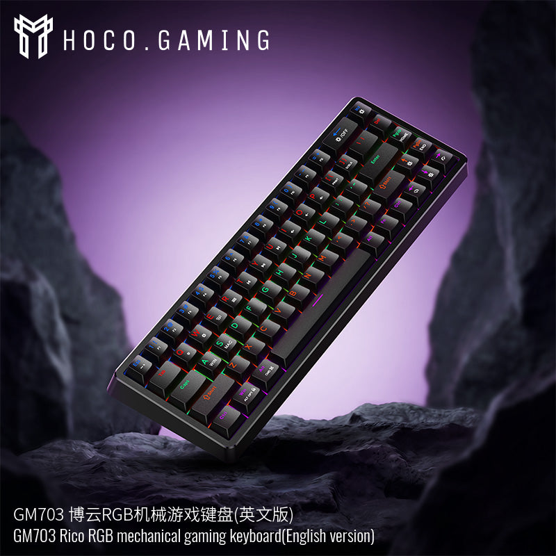 GM703 Rico RGB mechanical gaming keyboard