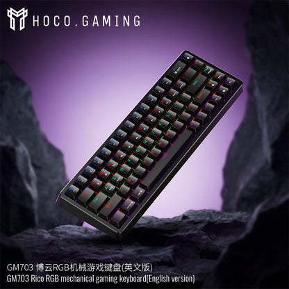 GM703 Rico RGB mechanical gaming keyboard