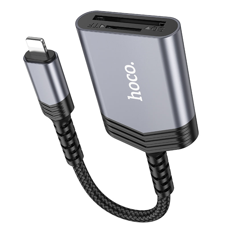 HOCO UA25 SD TF Card Reader for Lightning