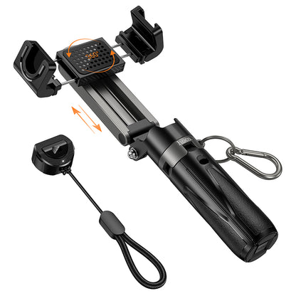 HOCO K27 Aluminum Alloy Live Broadcast Holder Selfie Stick Tripod