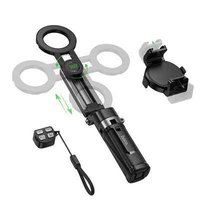 HOCO K27 Pro Aluminum Alloy Live Broadcast Holder Selfie Stick Tripod