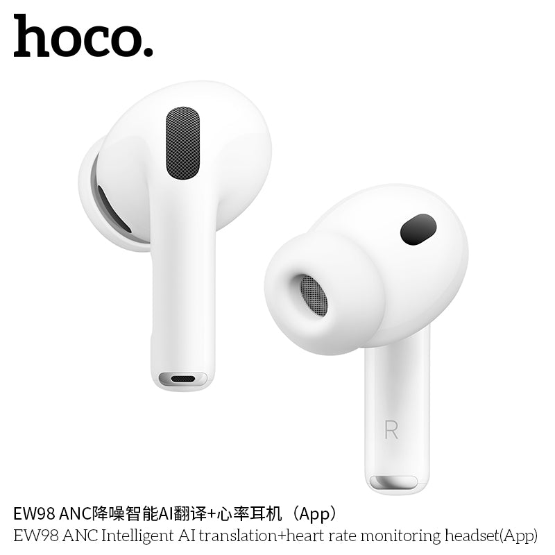 EW98 ANC Intelligent AI translation+heart rate monitoring headset