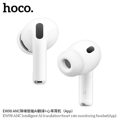EW98 ANC Intelligent AI translation+heart rate monitoring headset
