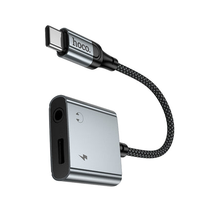 HOCO UPA34 Adapter Type-C to Type-C + 3.5mm Digital Audio Converter