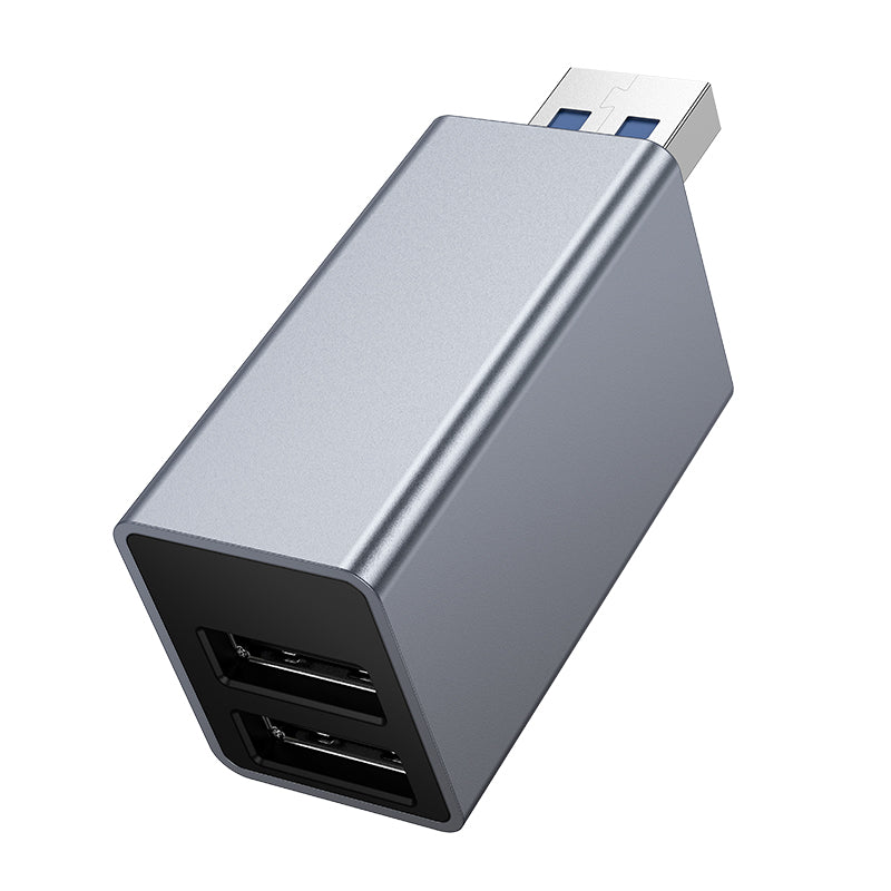 HOCO HB54 USB to USB2.0 x 2, USB3.0 3-in-1 Converter/Adapter/Hub