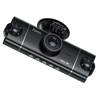 HOCO DV17 360°driving recorder 3-inch display(4-lens)