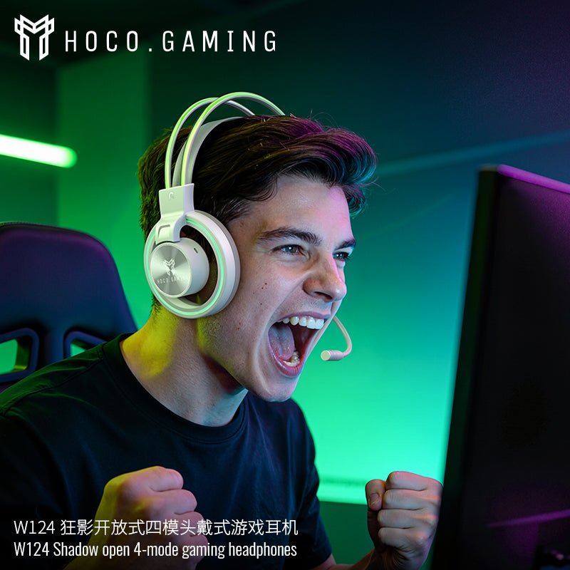 W124 Shadow open 4-mode gaming headphones