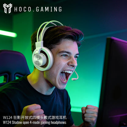 W124 Shadow open 4-mode gaming headphones