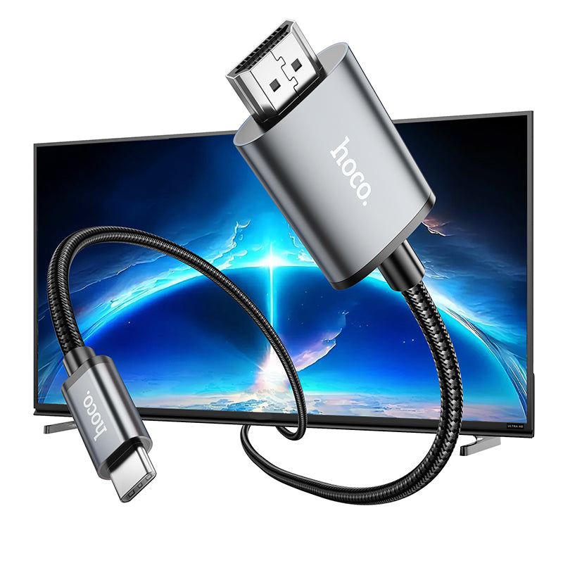 HOCO UA27 Type-C to HDMI Cable 4K HD 2m