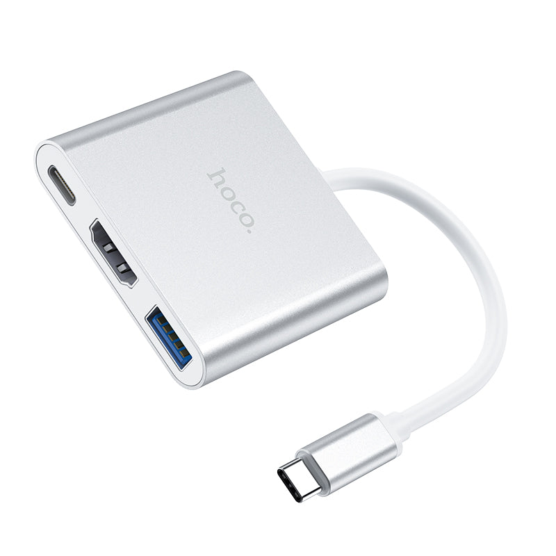 HOCO HB14 Type-C to USB3.0+HDTV+PD Converter/Adapter/Hub