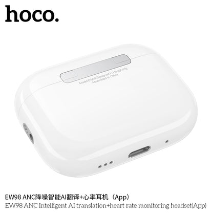 EW98 ANC Intelligent AI translation+heart rate monitoring headset