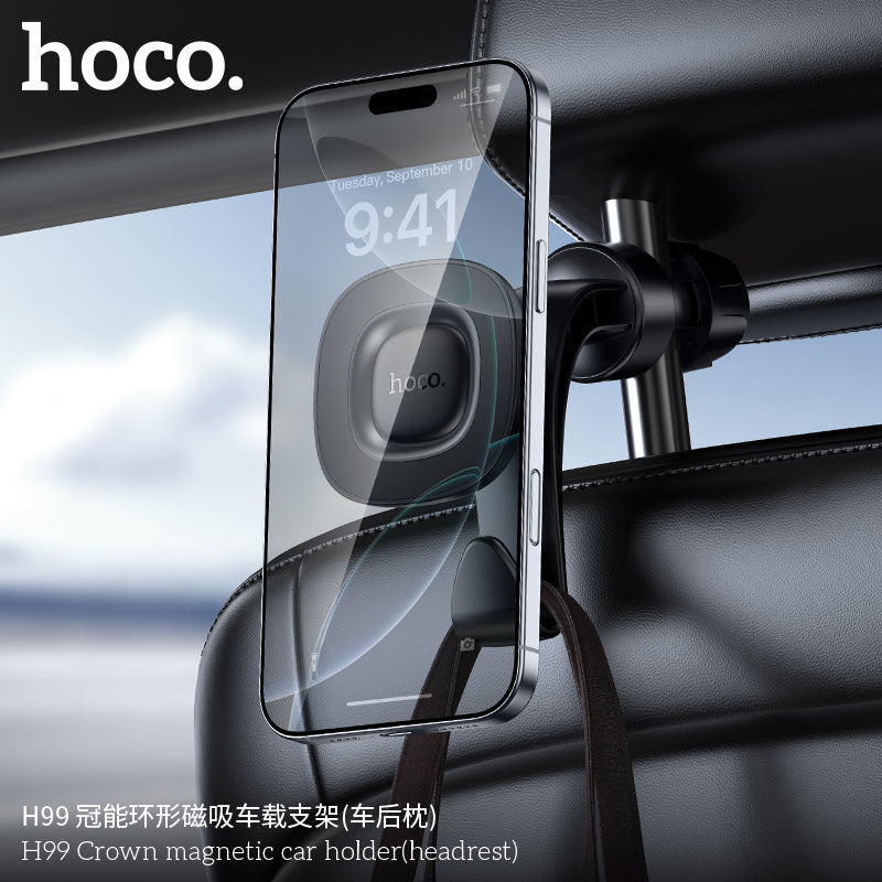 H99 Crown magnetic car holder(headrest)