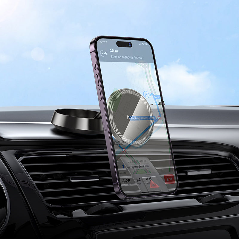 HOCO H83 Folding Ring Magnetic Car Holder for Dashboard/Center Console