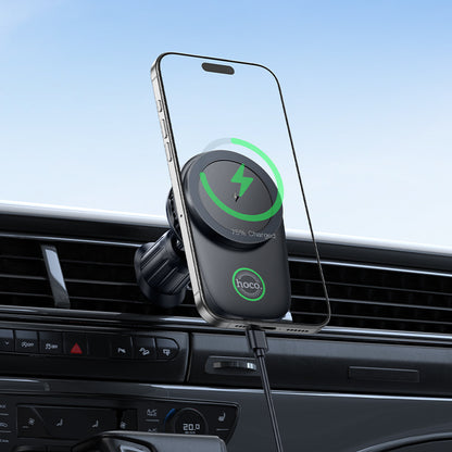 HOCO HW36 Wireless Charging Car Holder for Air Outlet