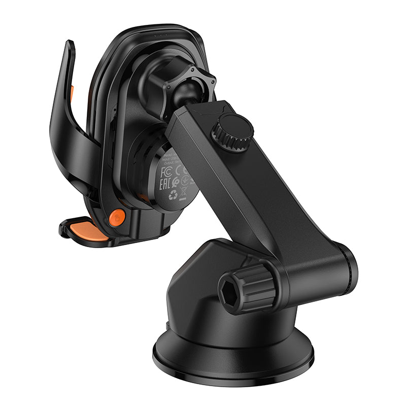HOCO HW34 3-Axis Linkage Wireless Charging Car Holder for Dashboard/Center Console