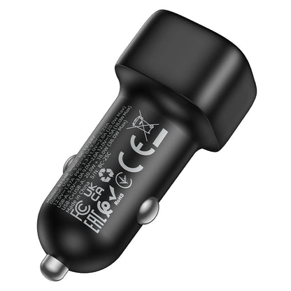 HOCO BOROFONE BZ34B PD38W Type-C and USB-A Car Fast Charger