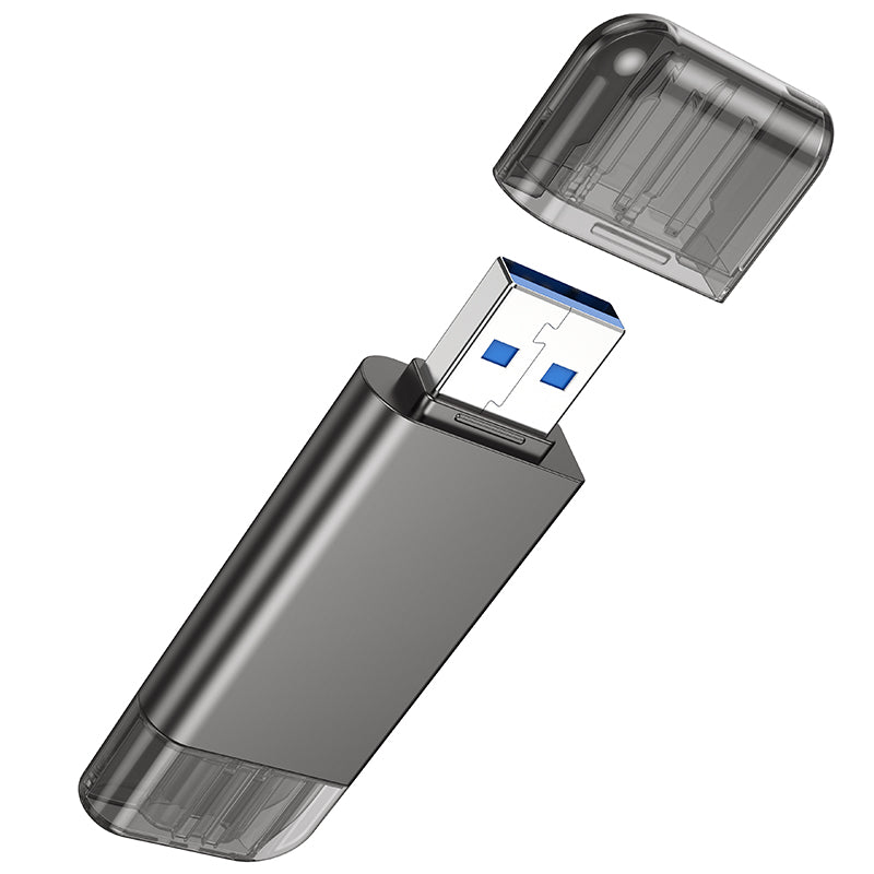 HOCO HB39 USB-A and Type-C 3.0 Card Reader