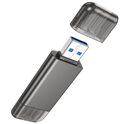 HOCO HB39 USB-A and Type-C 3.0 Card Reader