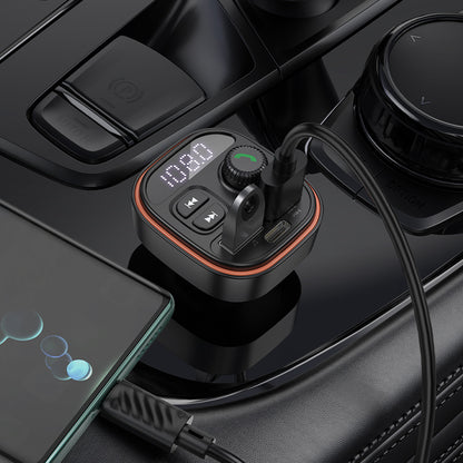 HOCO BC59 Car Charger with Bluetooth + FM Transmitter