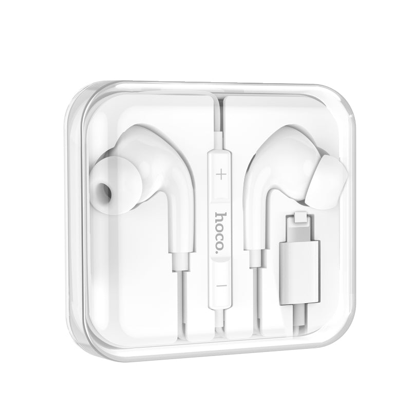 HOCO M111 Pro Lightning Wire-Controled Digital Earphones with Microphone