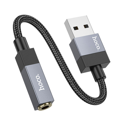 HOCO UPA32D Adapter USB-A to AUX 3.5mm Audio Converter