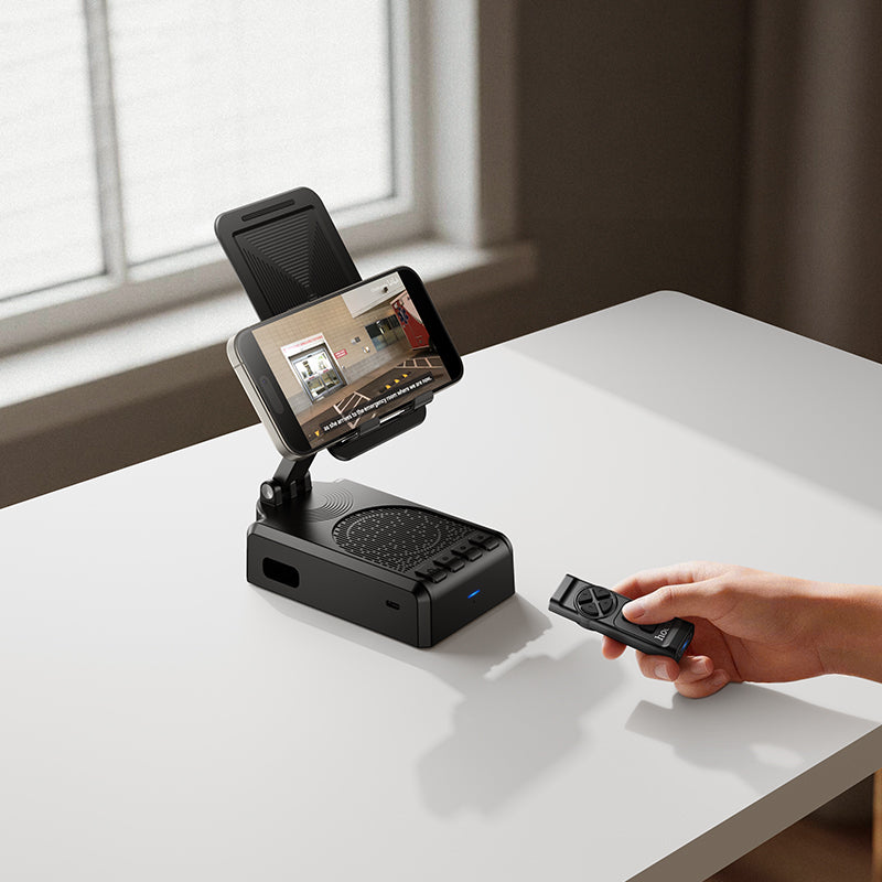 HOCO HC45 Multifunctional Phone Holder Wireless Bluetooth Speaker with Remote Control