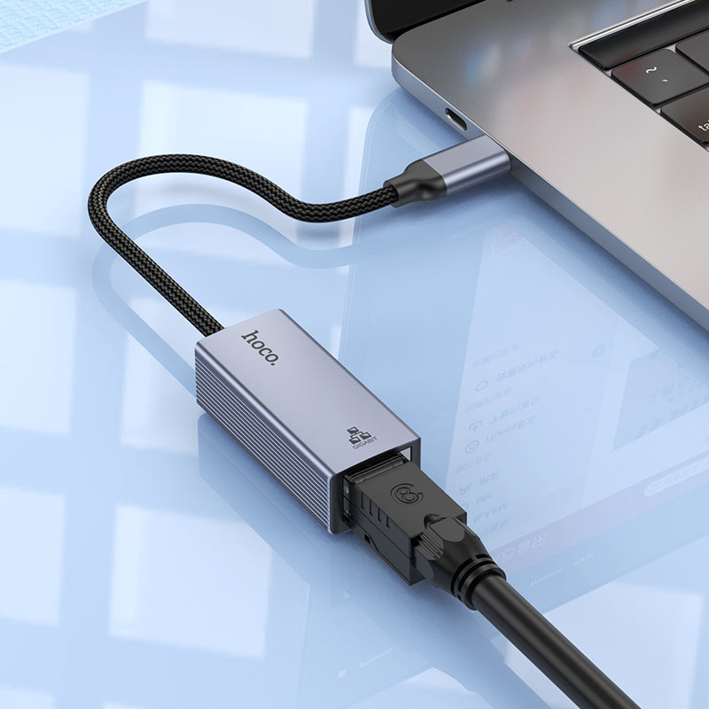 HOCO UA37 Type-C Ethernet Adapter(1000 Mbps)
