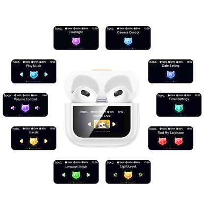 HOCO EW87 TWS Wireless Headphones with Touch Screen