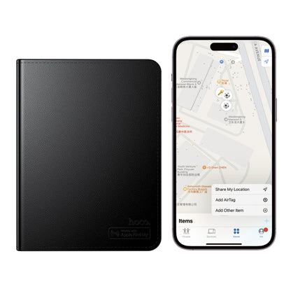 HOCO E91G Anti-Loss Smart Passport Cover (Wireless Charging Model) (Apple Only)