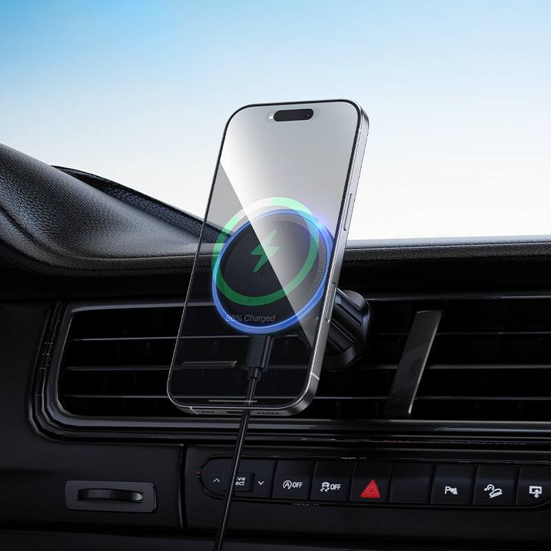HOCO BOROFONE BH224 Magnetic Wireless Fast Charging Car Holder for Air Outlet