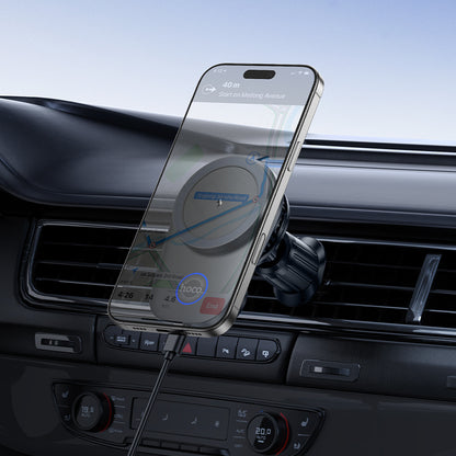 HOCO HW36 Wireless Charging Car Holder for Air Outlet