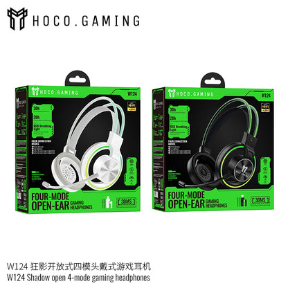W124 Shadow open 4-mode gaming headphones