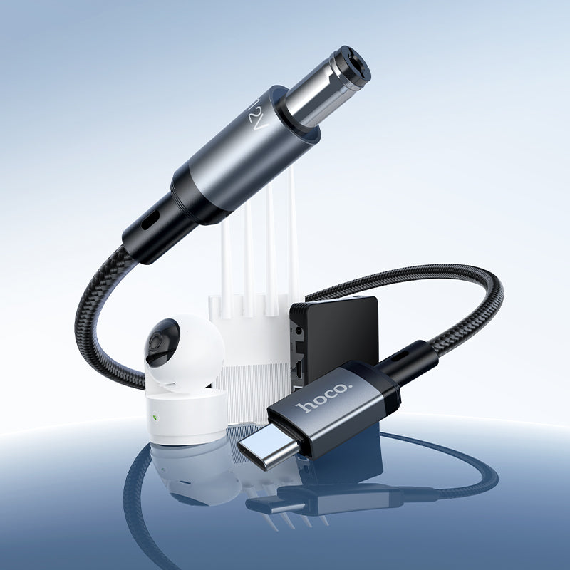 HOCO X129 DC5.5 Charging Cable (Type-C 12V or USB-A 5V)