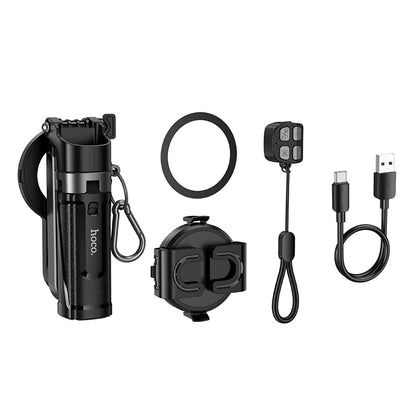 HOCO K27 Pro Aluminum Alloy Live Broadcast Holder Selfie Stick Tripod