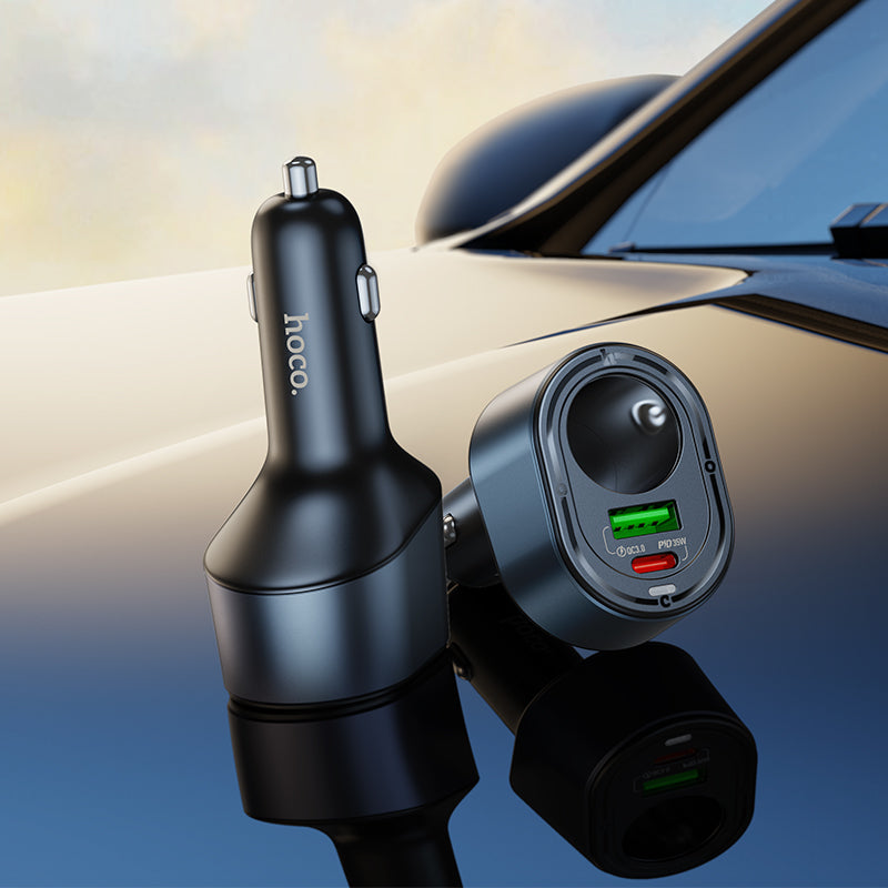 HOCO Z56 PD35W + QC3.0 Car Charger with Cigarette Lighter