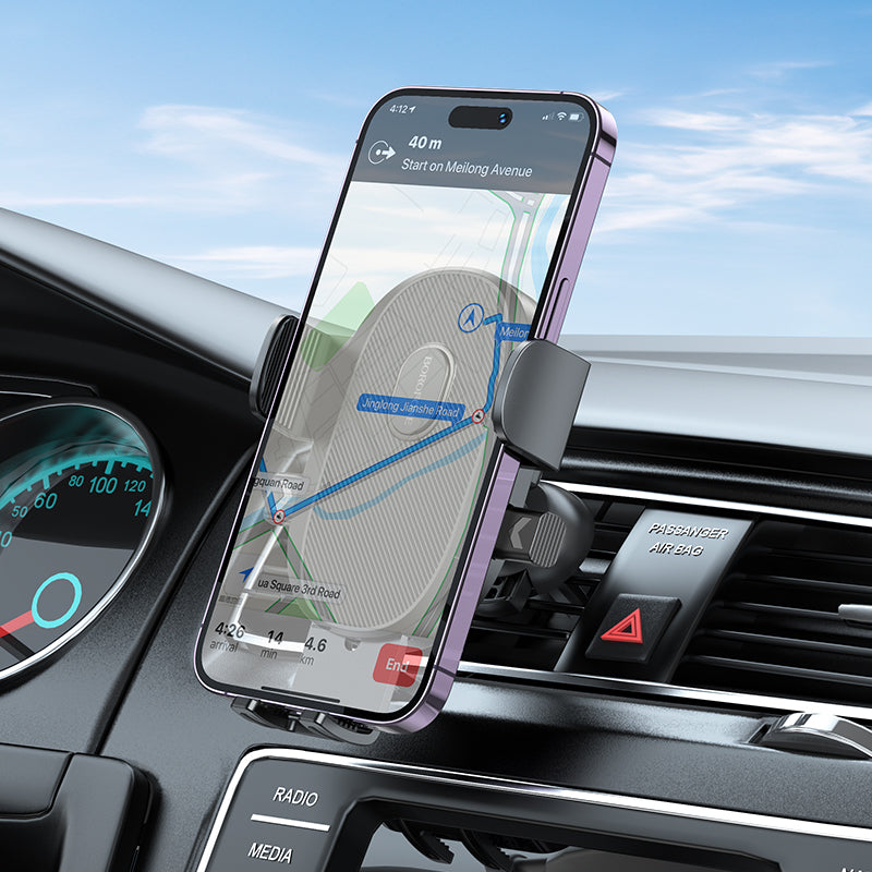 HOCO BOROFONE BH92 One-button Car Holder for Air Outlet