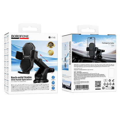 HOCO BOROFONE BH146 Push-type Car Holder for Center Console