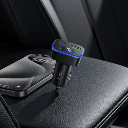 HOCO Z63B 48W QC3.0 Digital Display Car Charger (1C1A)