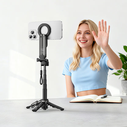 HOCO K27 Pro Aluminum Alloy Live Broadcast Holder Selfie Stick Tripod